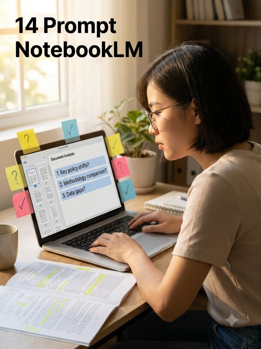 14 Prompt NotebookLM Giúp Bạn Khai Thác Tài Liệu Sâu Hơn