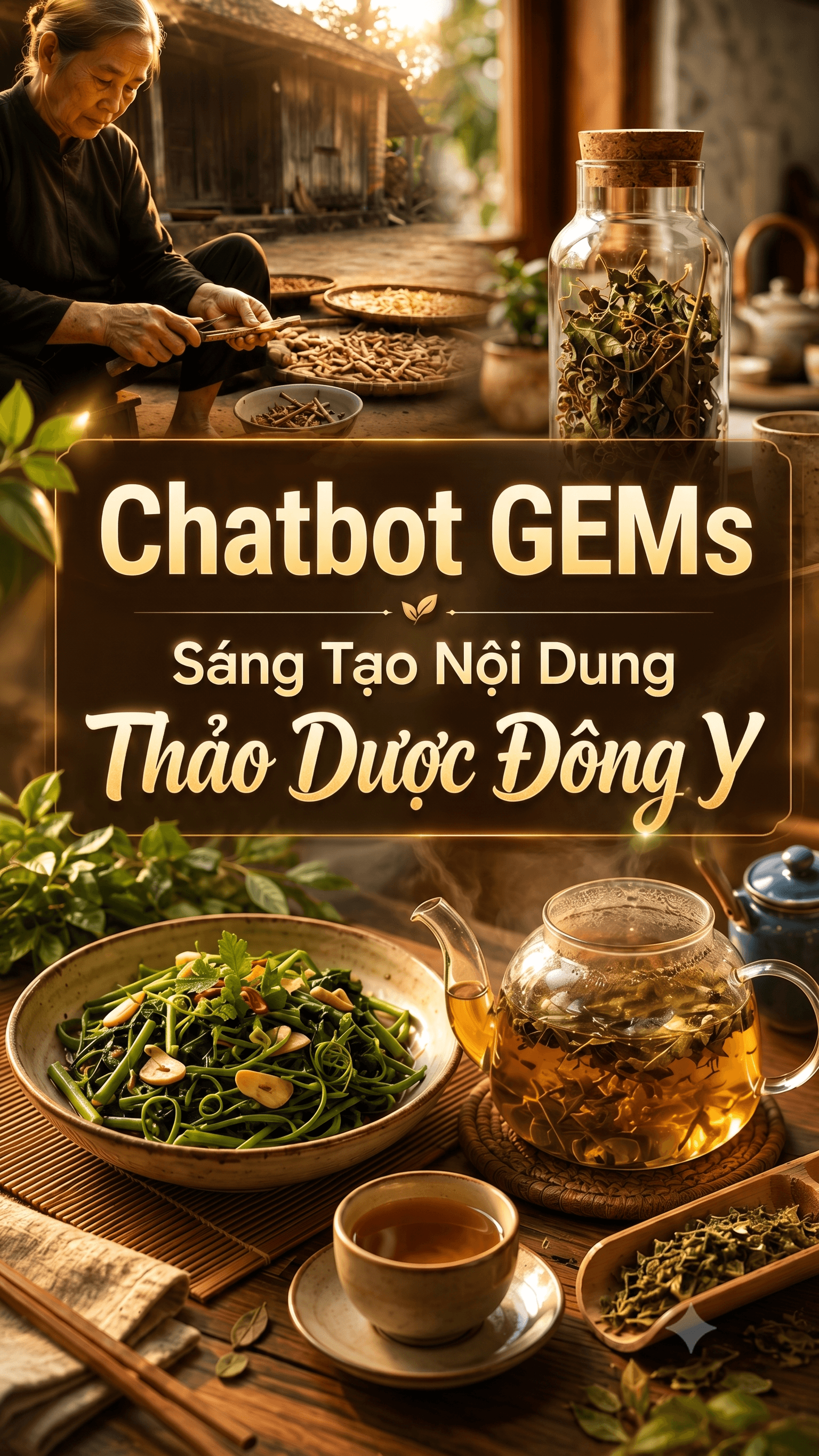 Chatbot AI Viết Kịch Bản & Prompt Video Thảo Dược Đông Y
